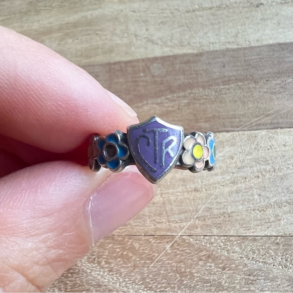 Ring Masters 925 Sterling silver Latter Day Saints CT child's
size 5